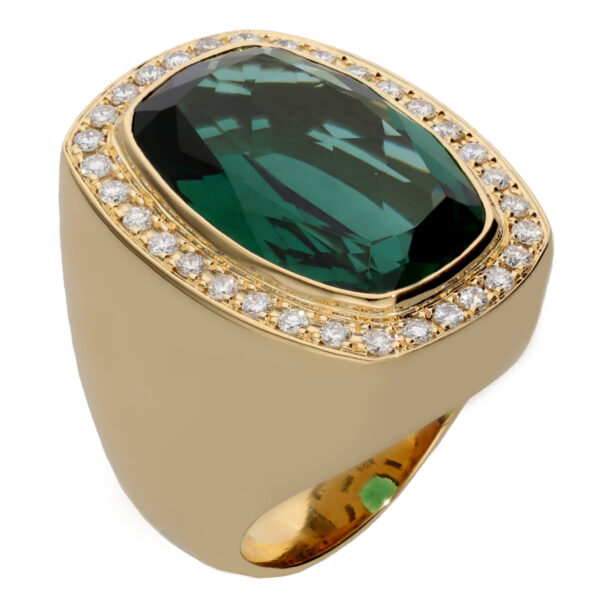 1557v anillo oro con prasiolita y diamantes 2