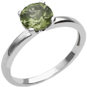 42498a054 anillo con peridoto verde en oro blanco 1