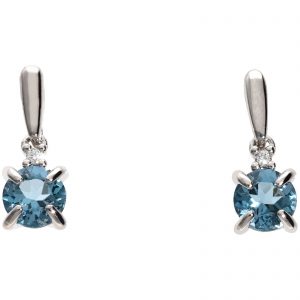 42758p001 pendientes con topacio azul blue london y diamante 1
