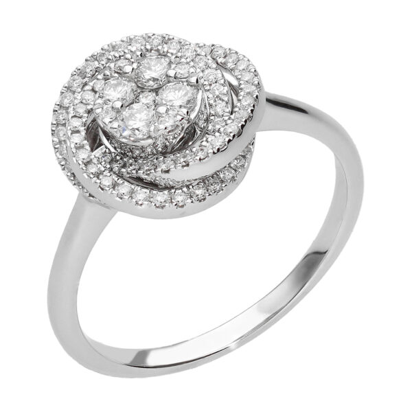 90623b 001 anillo flor en oro blanco y diamantes 1