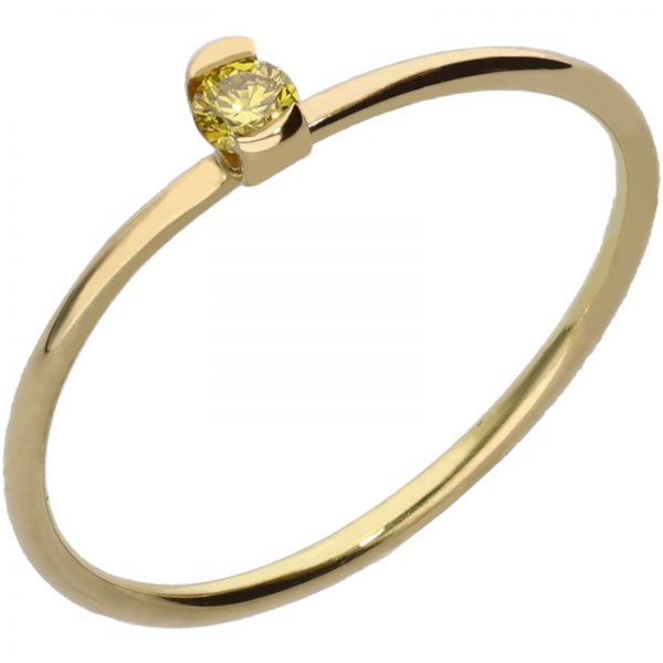 93097s011 anillo de oro con citrino 1