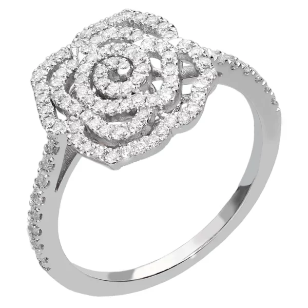 ar3185 anillo flor en oro blanco de 18 kts y diamantes 1