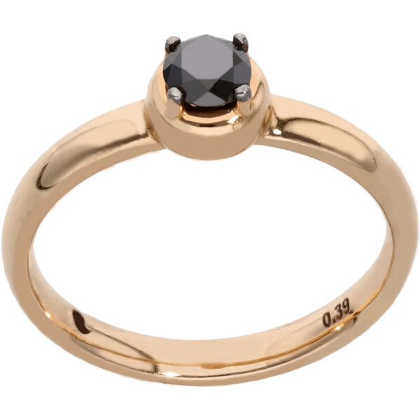 s1930blk or anillo solitario panier con brillante negro 2